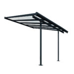 Sierra 3000 antracit  3 x 3 - pergola