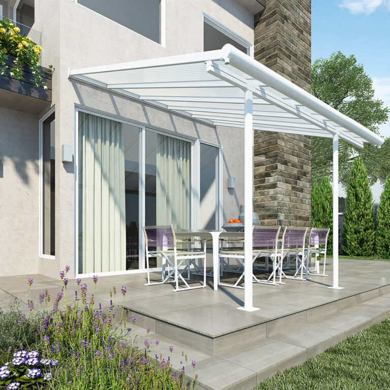 Sierra 3000 fehér 3 x 3 - pergola 4